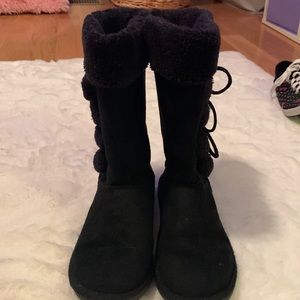 Pre-loved black boots